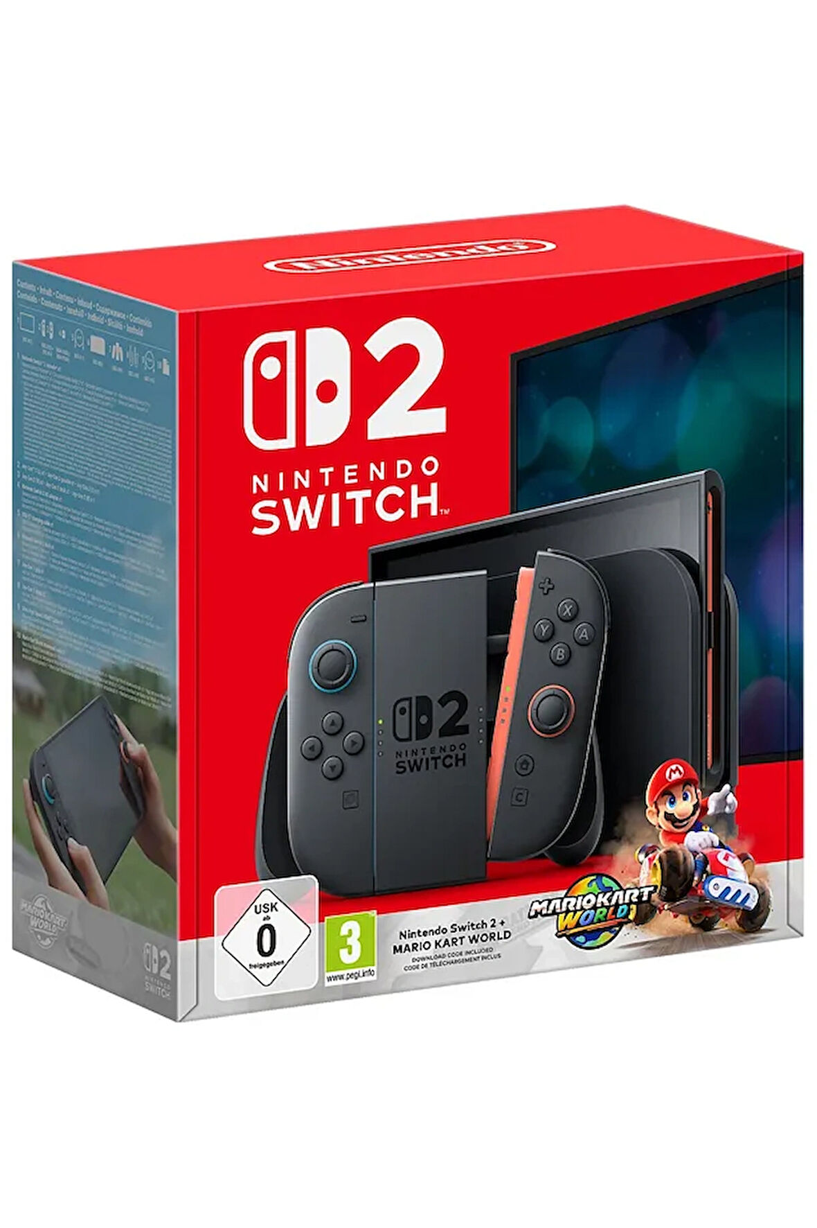 Nintendo Switch 2 Mario Kart Oyunlu Versiyon ( İthalatçı Garantili)