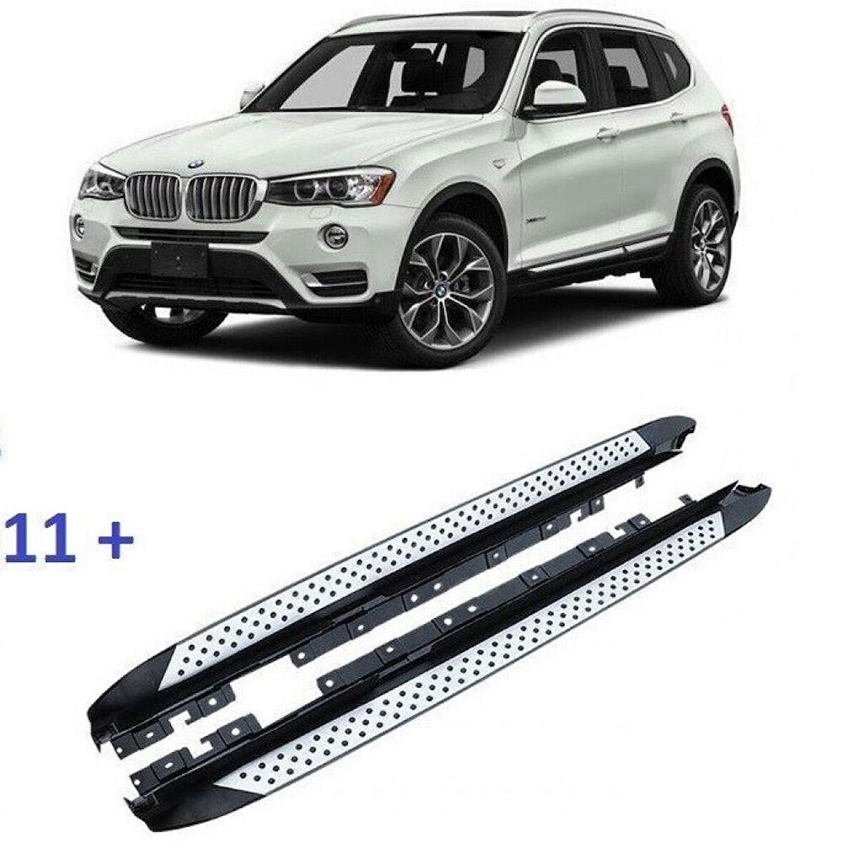 Bmw x3 yan basamak koruma 2011-2017 oem tip