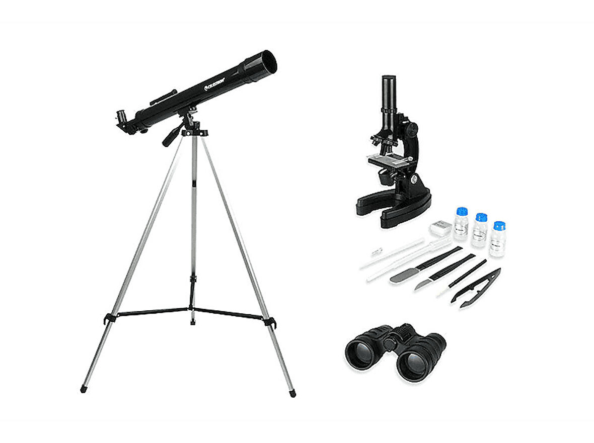 CELESTRON Science Kit Teleskop Dürbün ve Mikroskop Seti