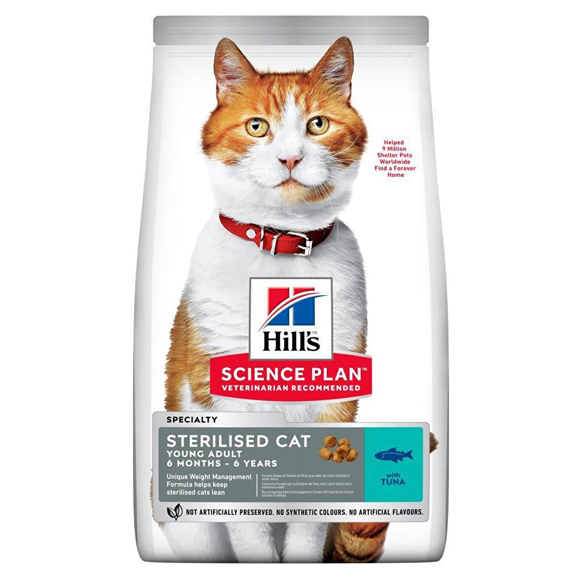 Hill's Sterilised Ton Balıklı Kısır Kedi Maması 10 kg