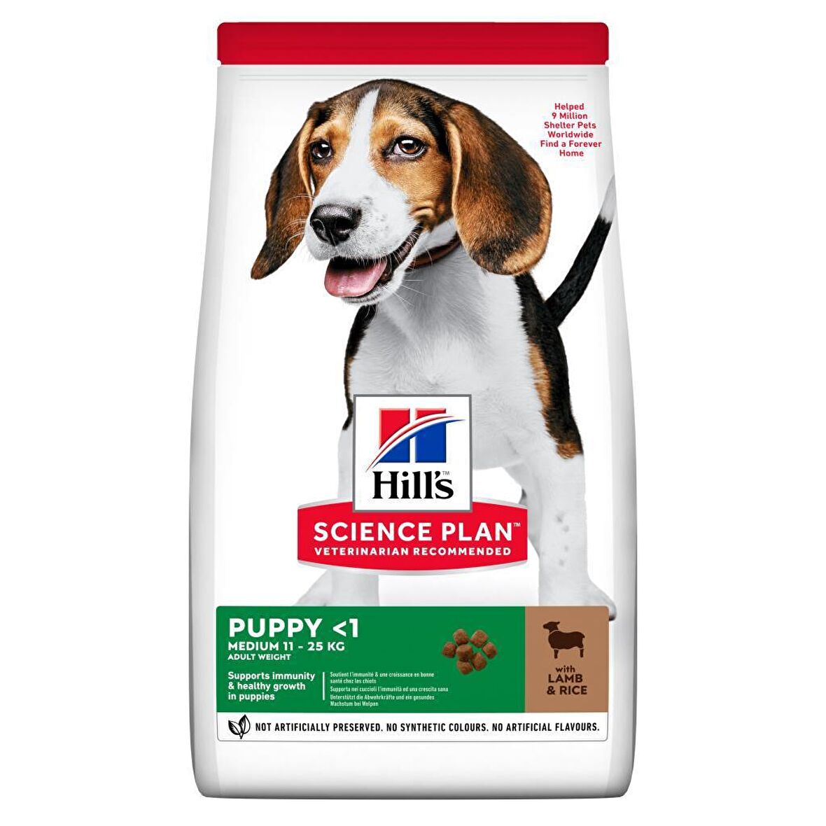 Hills Kuzu Etli Orta Irk Yavru Köpek Maması 2.5 Kg