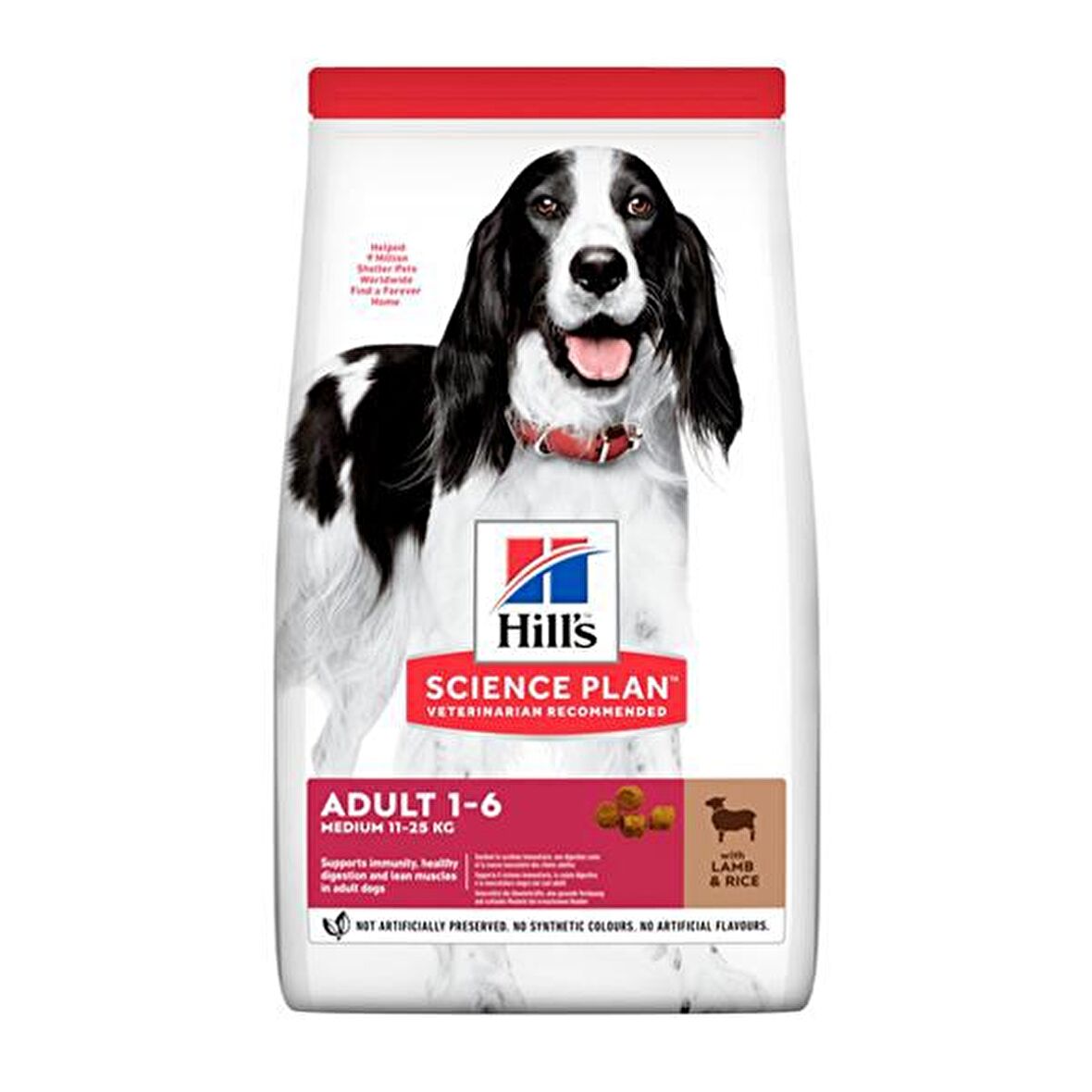 Hill's Medium Adult Kuzu Etli Yetişkin Köpek Maması 14Kg