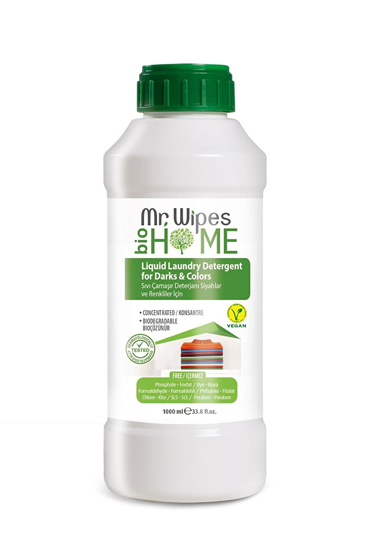 Mr Wipes Siyahlar ve Renkliler İçin Sıvı Deterjan 1000 ml