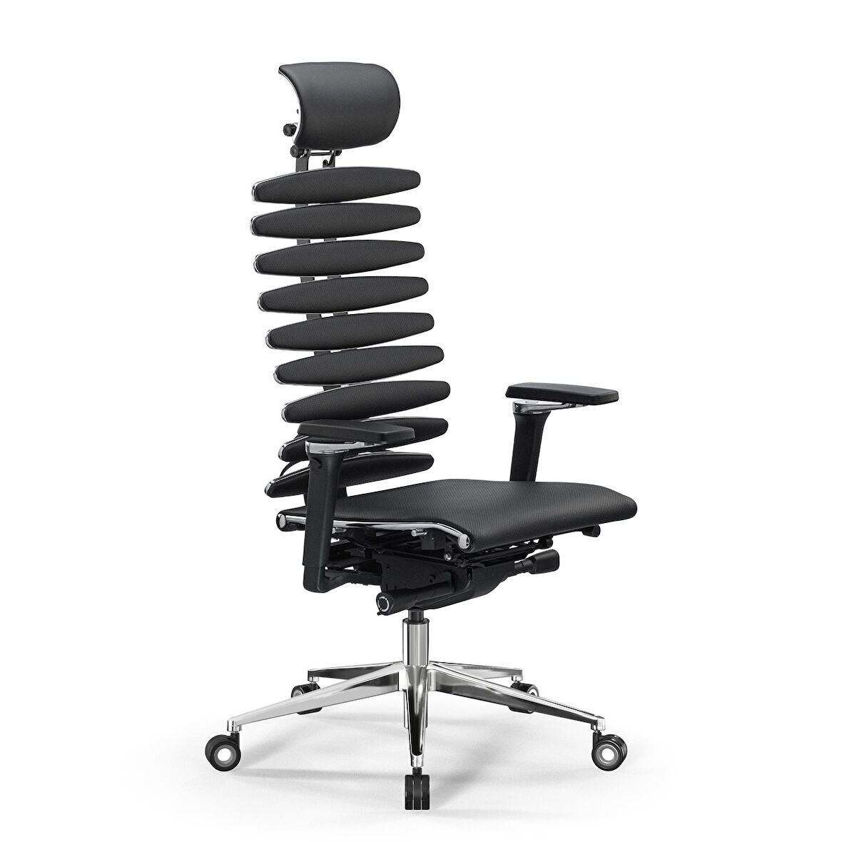 Metta Equalizer Ergonomik Deri Yönetici Koltuğu / Ofis Sandalyesi - 55.F.28.13A Siyah