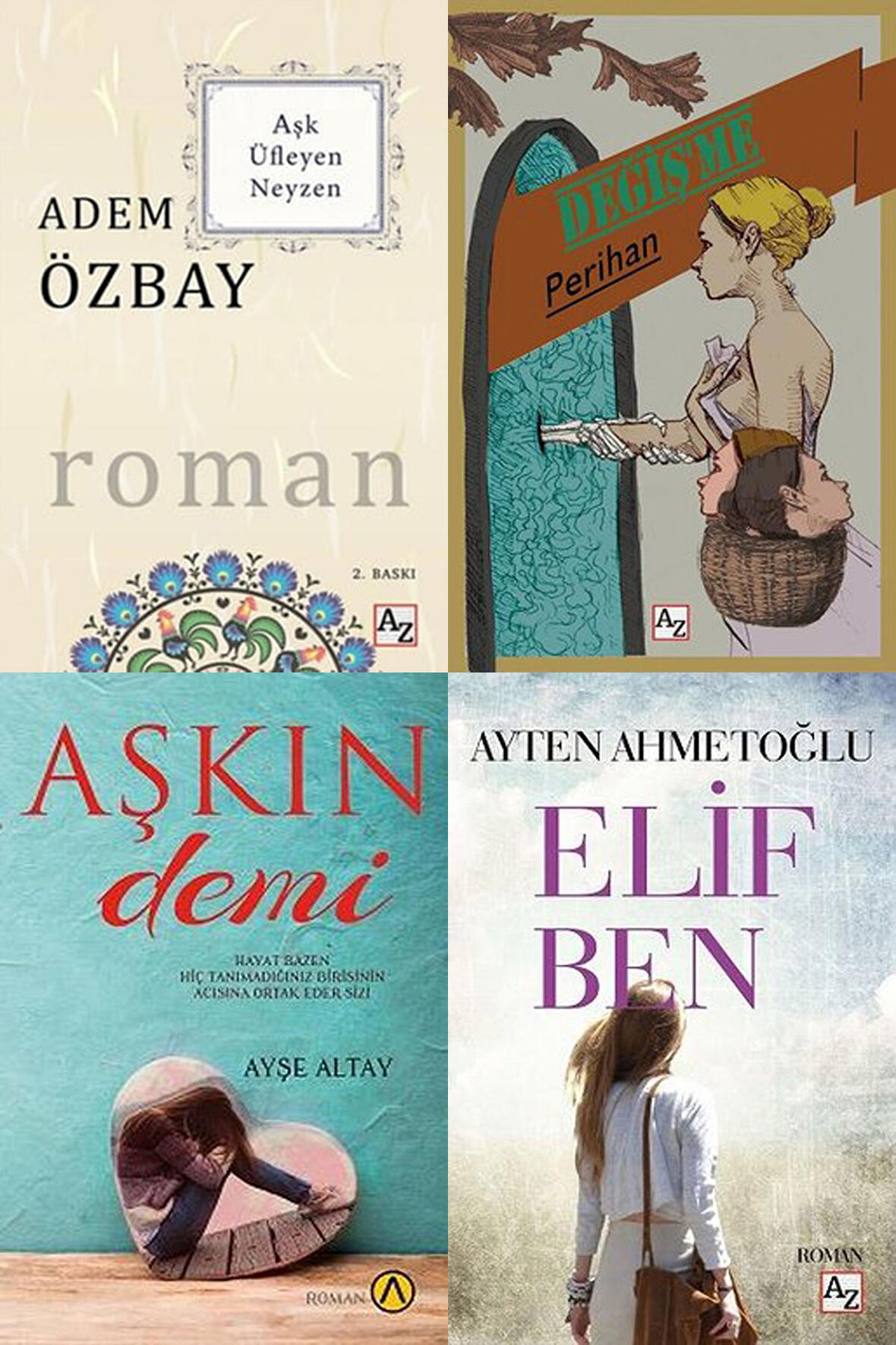 Ödüllü Aşk Romanları Seti - 4 Kitap