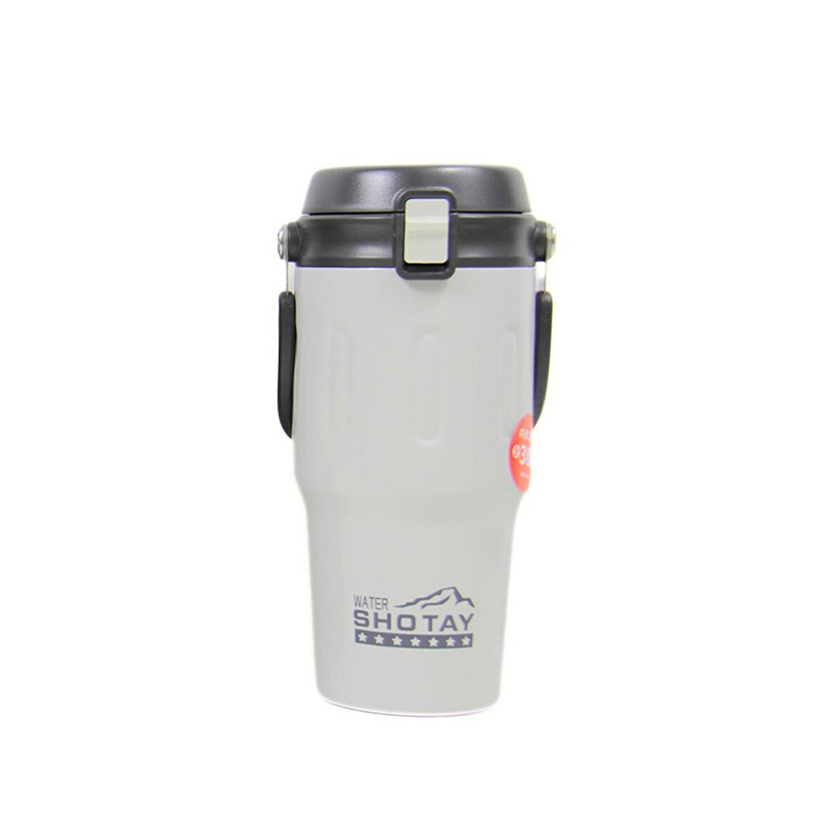 Shotay Journey Mug Çift Kullanımlı Kapak 650 Ml. Beyaz ST-8166