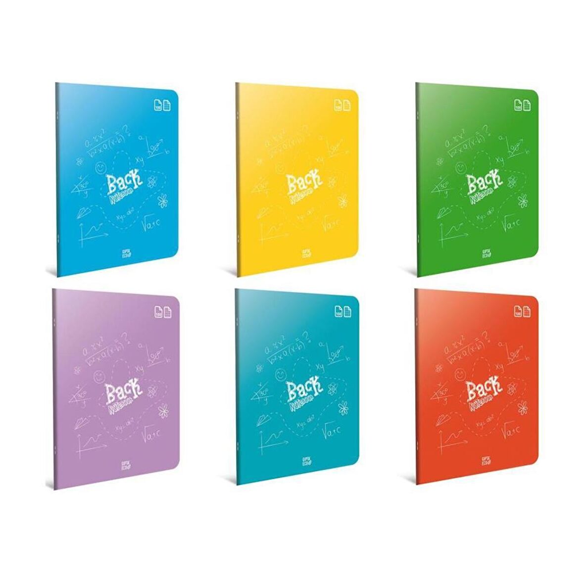 Gıpta Back Plastik Kapak Defter A4-80YP.Çizgili 4984