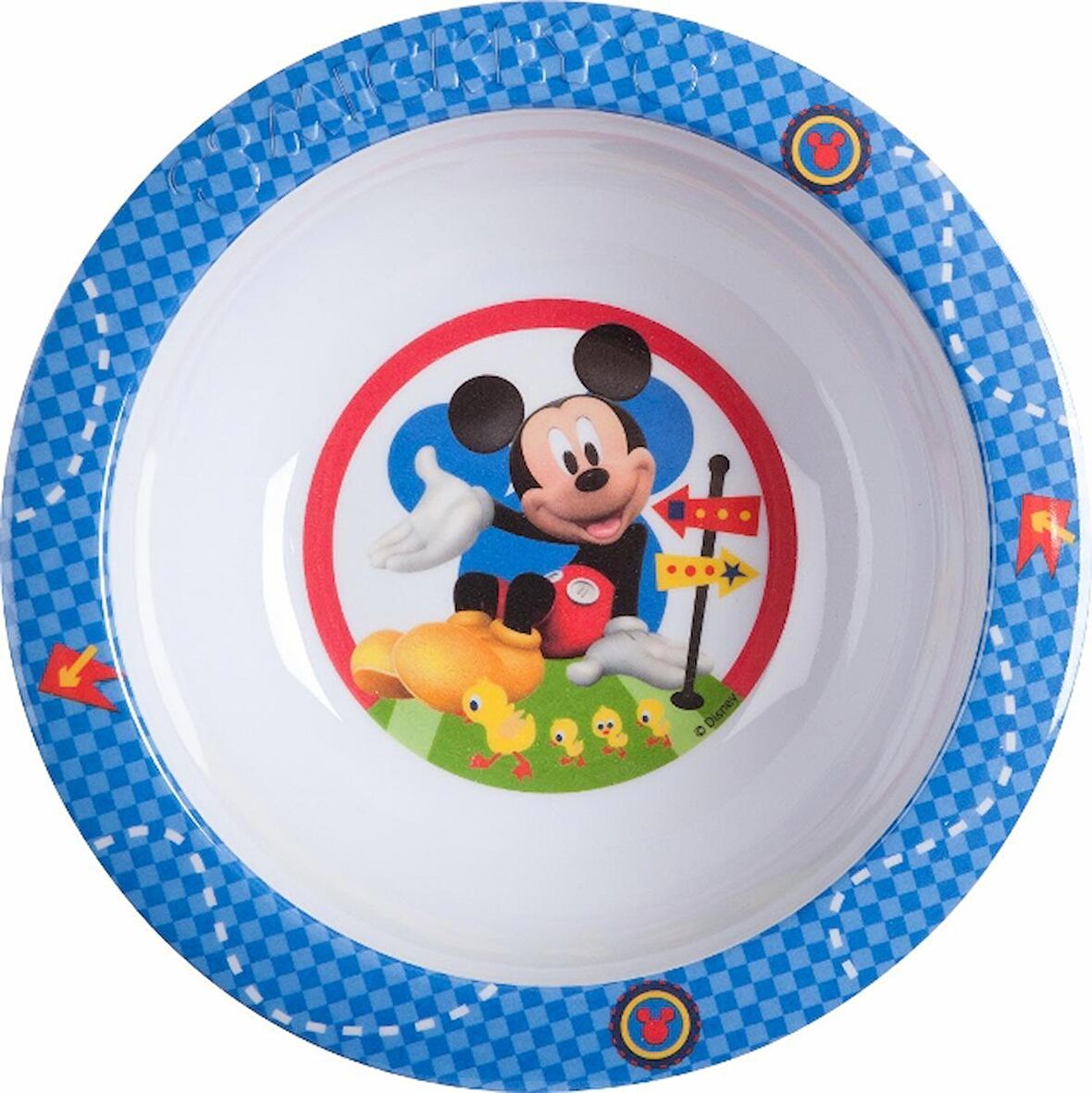 Kbobaby Disney Mickey Eğlence Evi Çocuk Yemek Kasesi