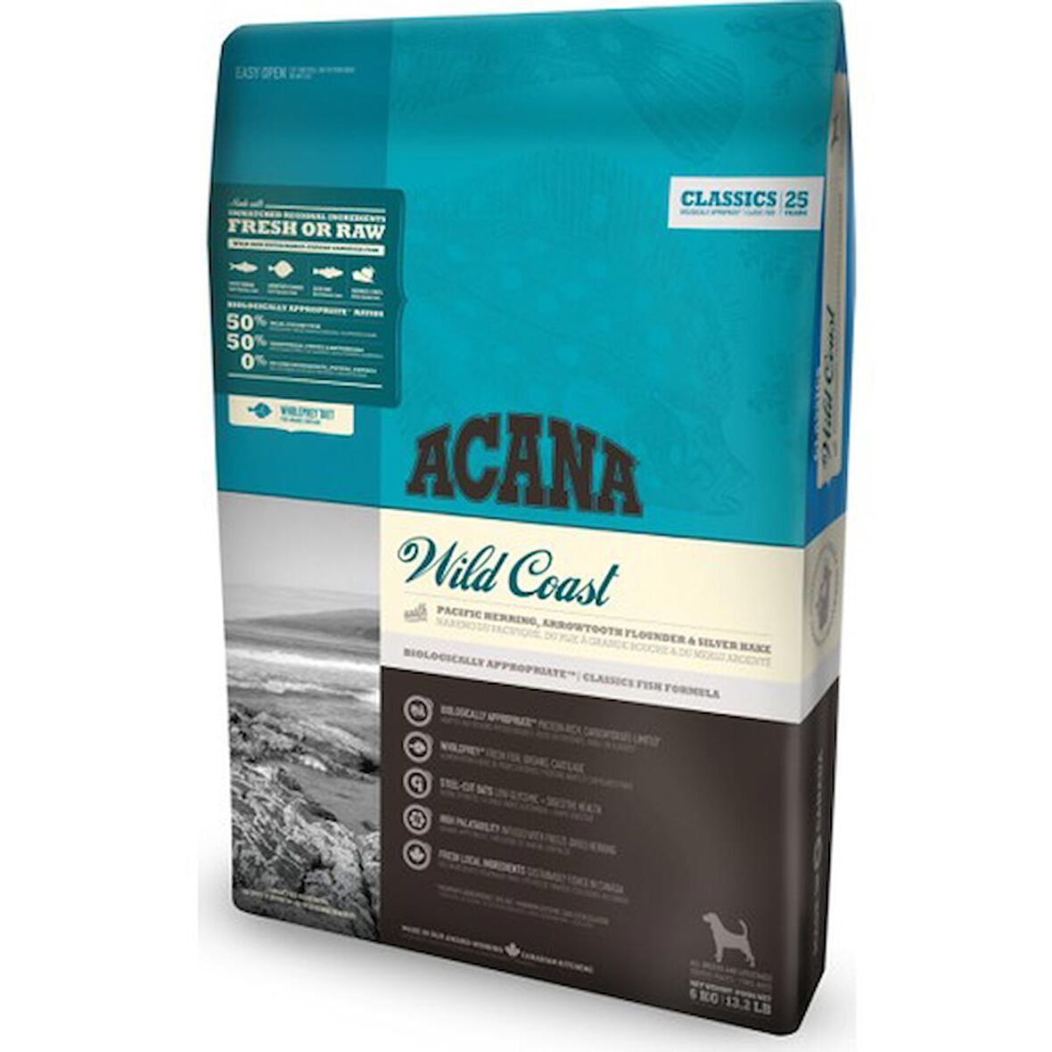 Acana Classics Wild Coast Köpek Maması  2 kg