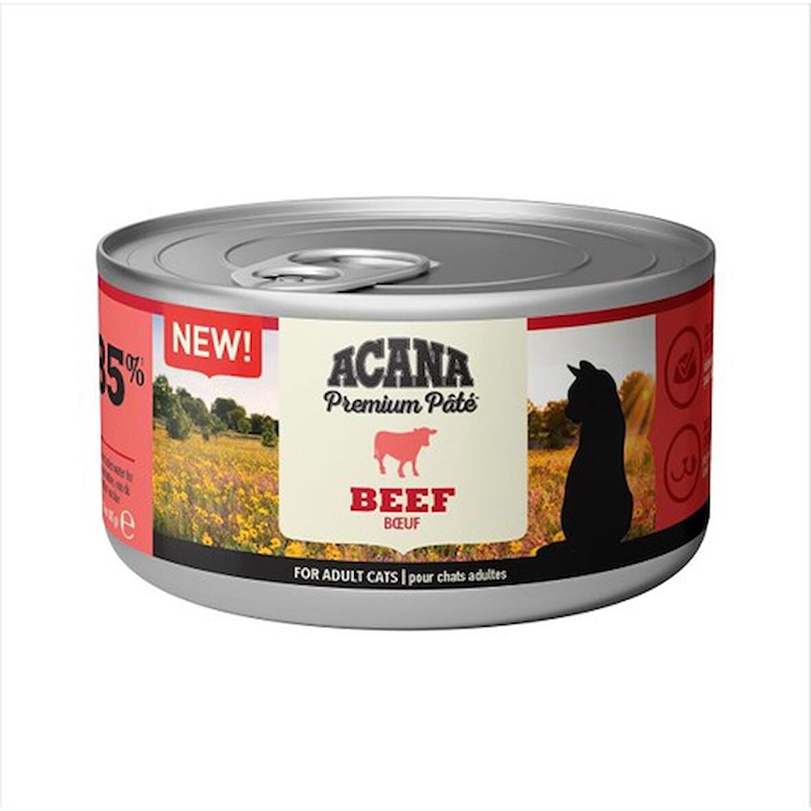 Acana Premium Pate Ezme Sığır Etli Kedi Konservesi 85 Gr