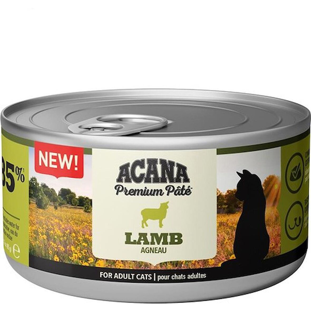 Acana Premium Pate Ezme Kuzu Etli Kedi Konservesi85 Gr