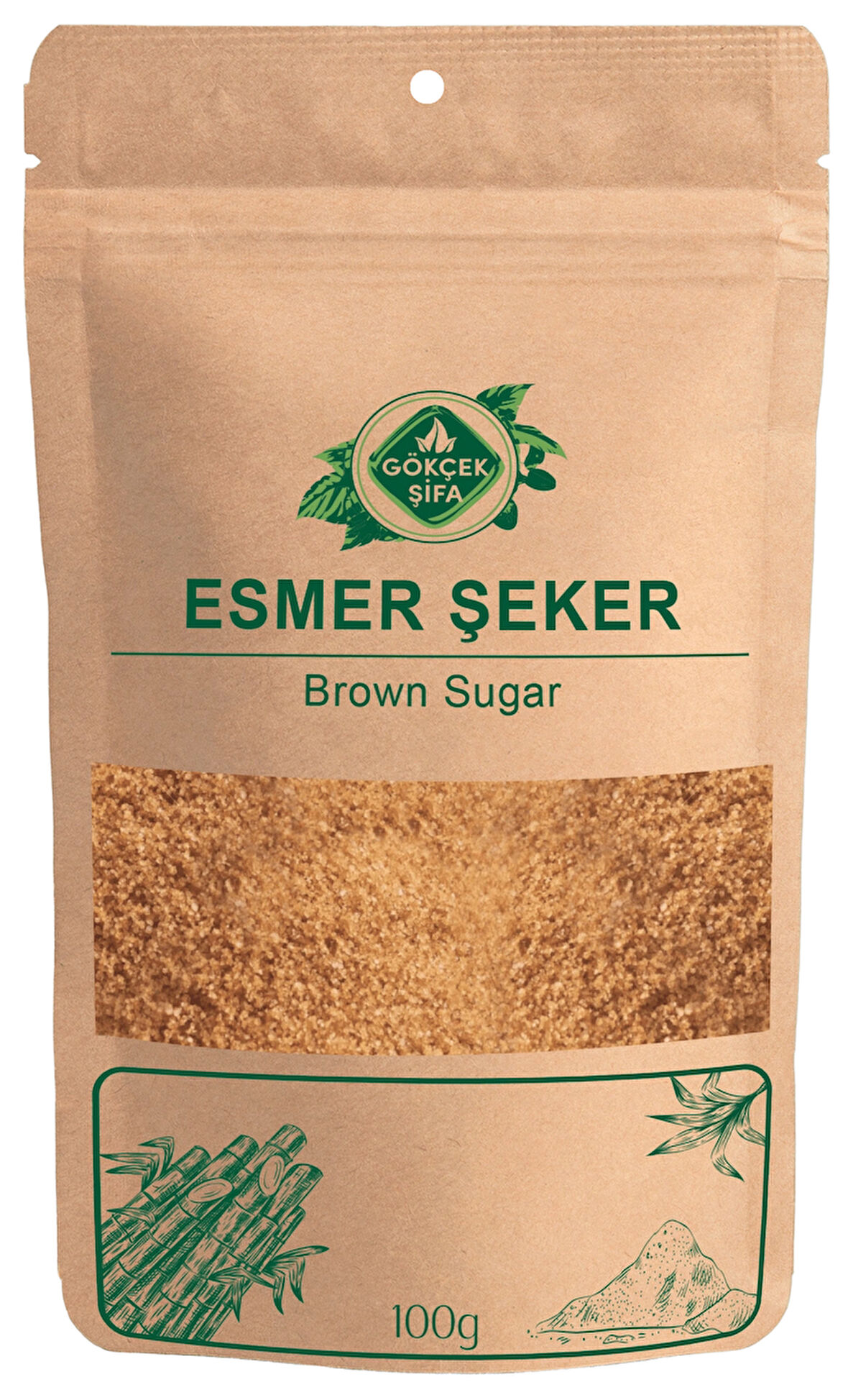 Esmer Şeker (BROWN SUGAR) 100g