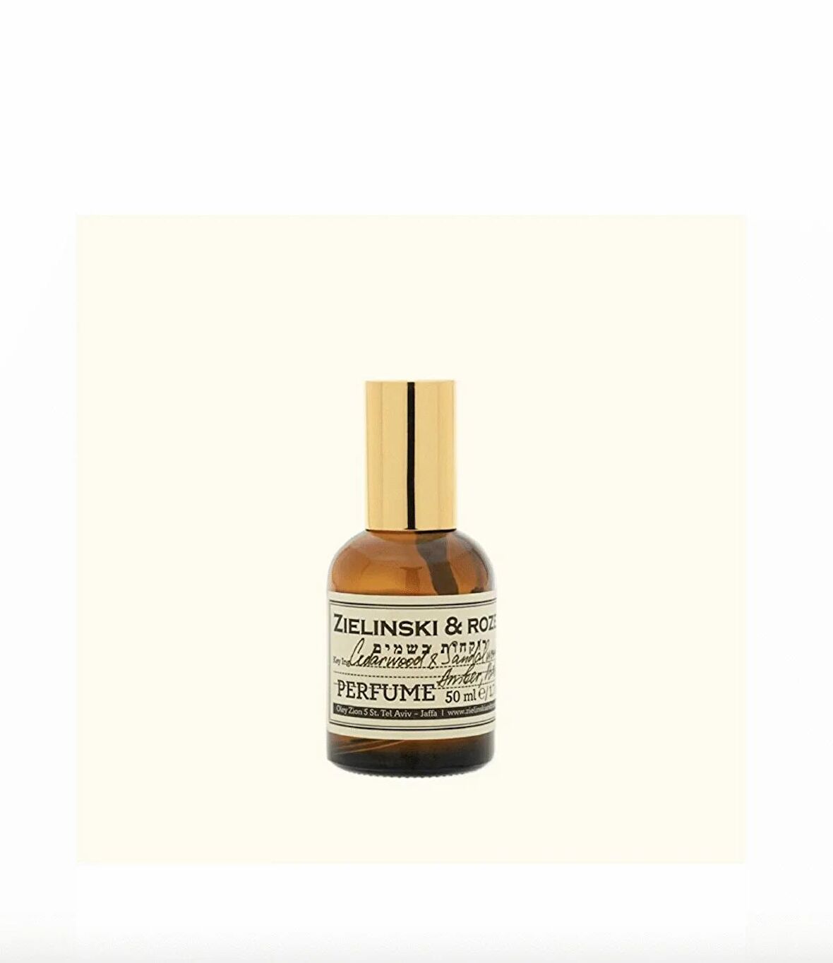 Cedar, Sandalwood, Amber, Patchouli 50 ml perfume