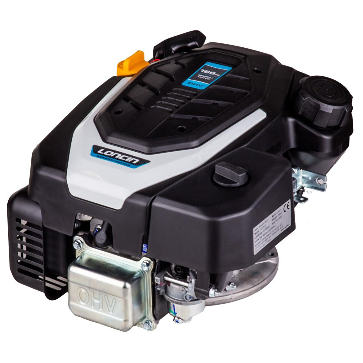 Loncin CV170-2 EUR5 Benzinli Motor 166 cc 22-60mm Kamalı