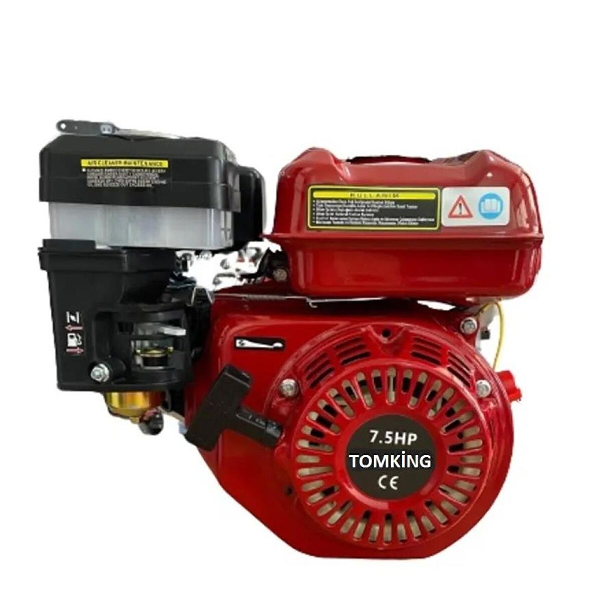 Tomking TK750 Benzinli Motor Kamalı Krank 7.5 Hp 19 mm