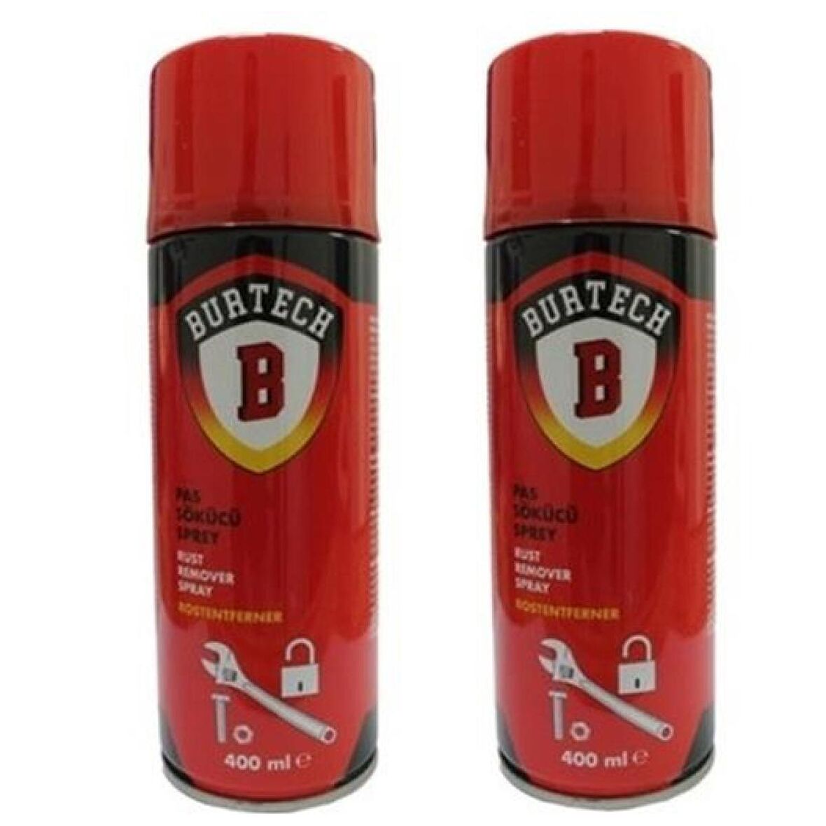 Burtech Pas Sökücü Sprey 2x400 ml