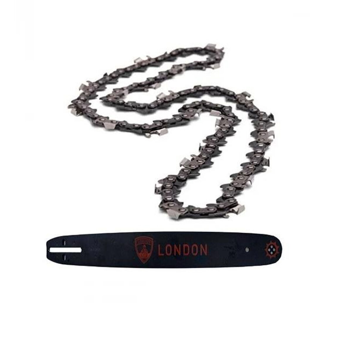 Motorlu Budama Testere Kılavuzu ve Zinciri London 20 Diş / 91