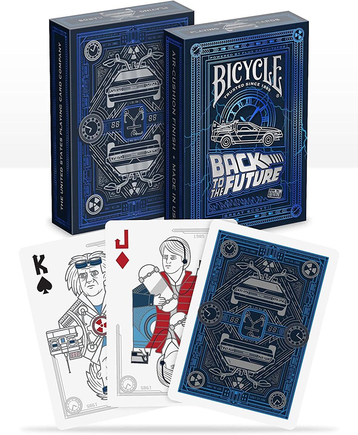 Bicycle Back To The Future Oyun Kağıdı Kartı Kartları Destesi Koleksiyonluk