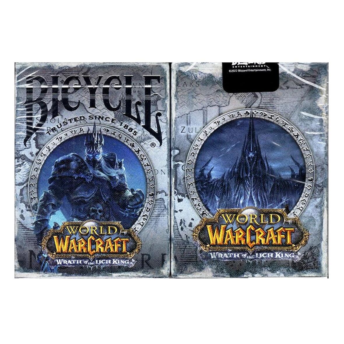 Bicycle World of Warcraft Wrath of The Lich King Oyun Kağıdı Kartı Kartları Destesi Koleksiyonluk Ma