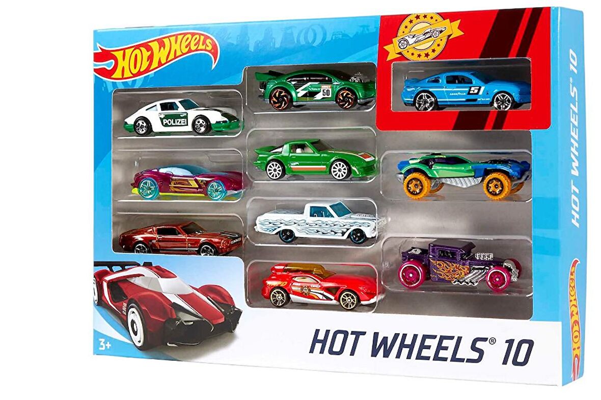 Hot Wheels 10'luAraba Seti