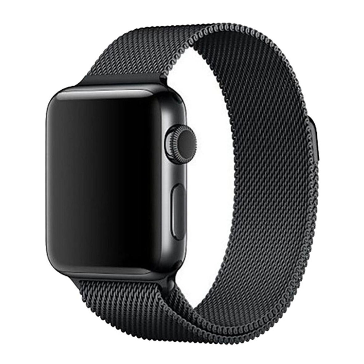 Apple Watch 2 3 4 5 6 Se Nike 42mm 44mm Uyumlu  Kayış Milano Loop Metal Örgü Kordon