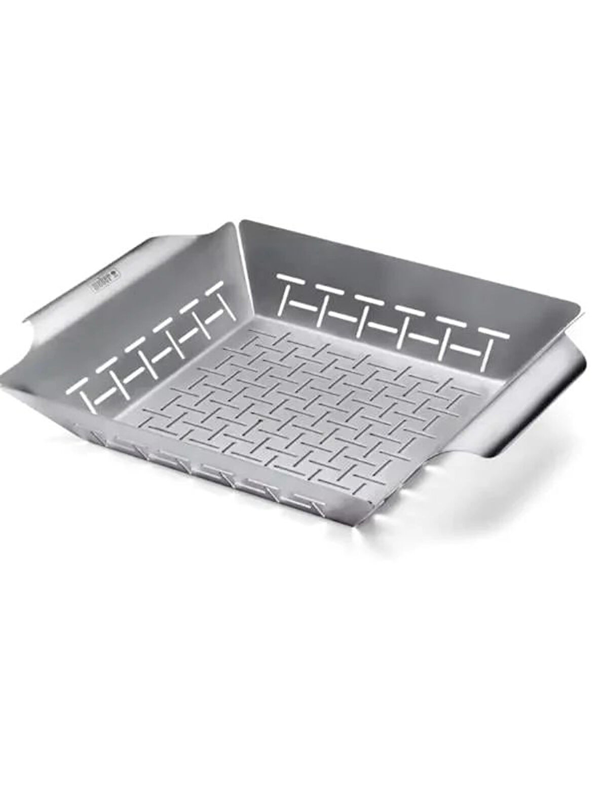 Weber Deluxe Grilling Basket 6434 – Sebze & Küçük Parça Izgara Sepeti Paslanmaz Çelik Tel