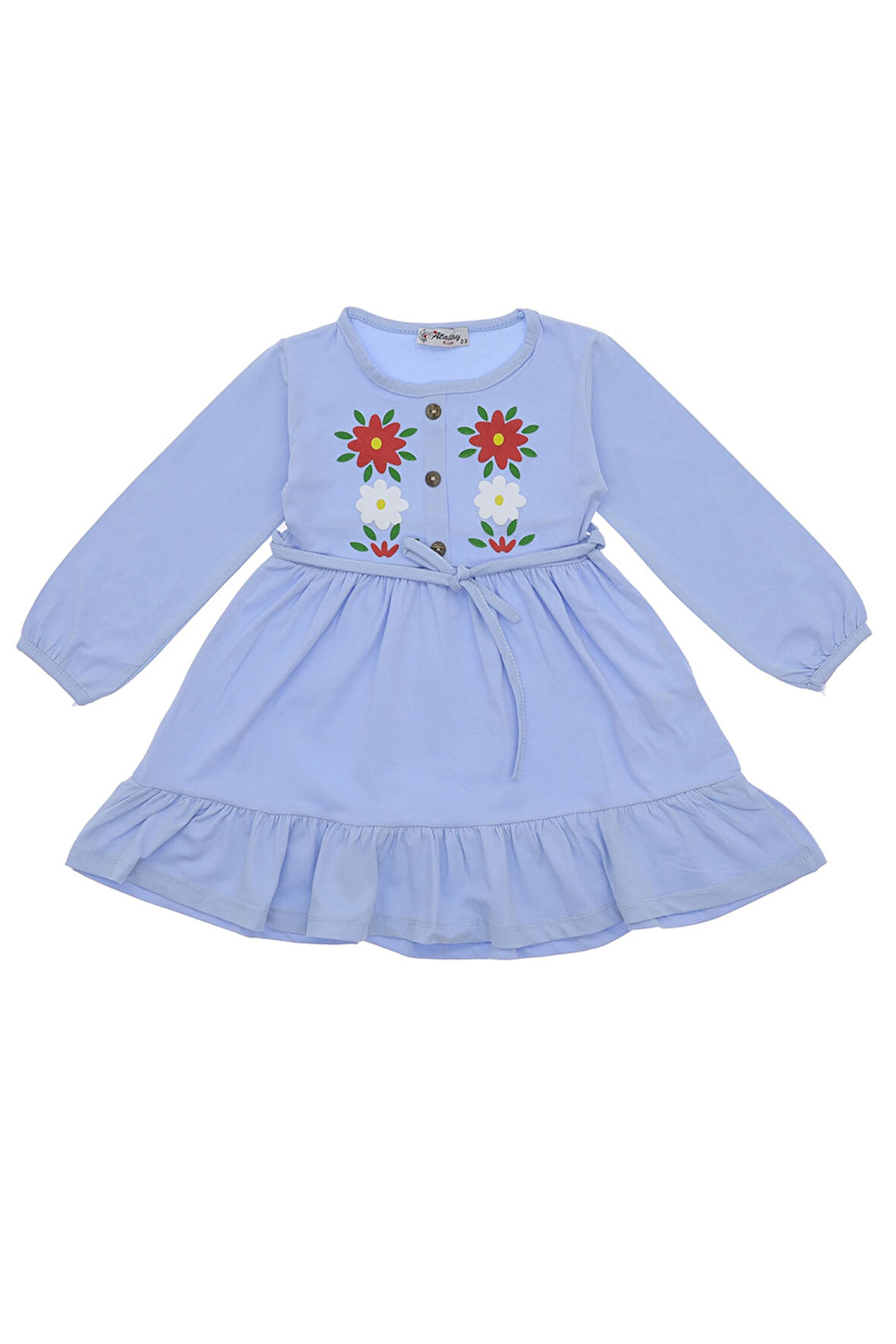 Kız Çocuk Elbise Çiçekli