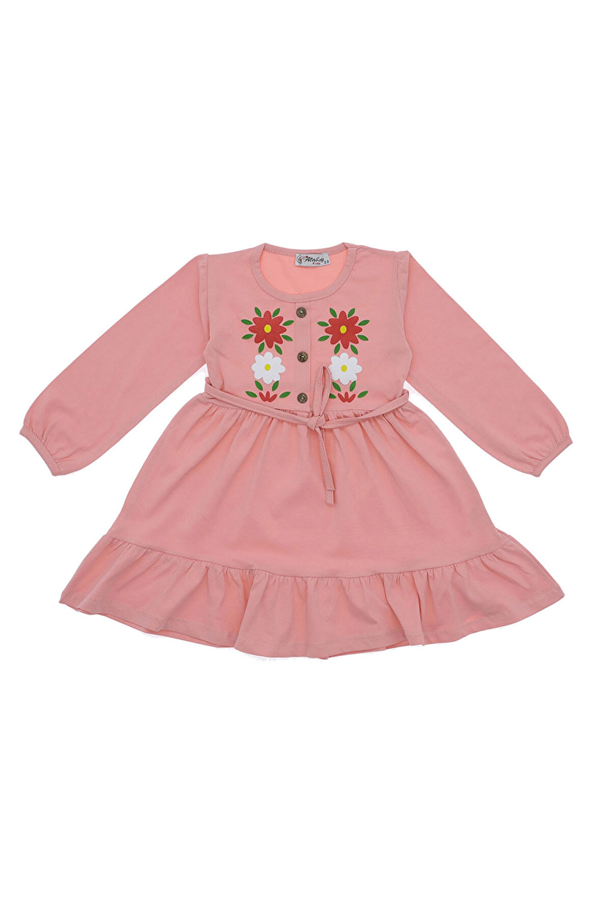 Kız Çocuk Elbise Çiçekli