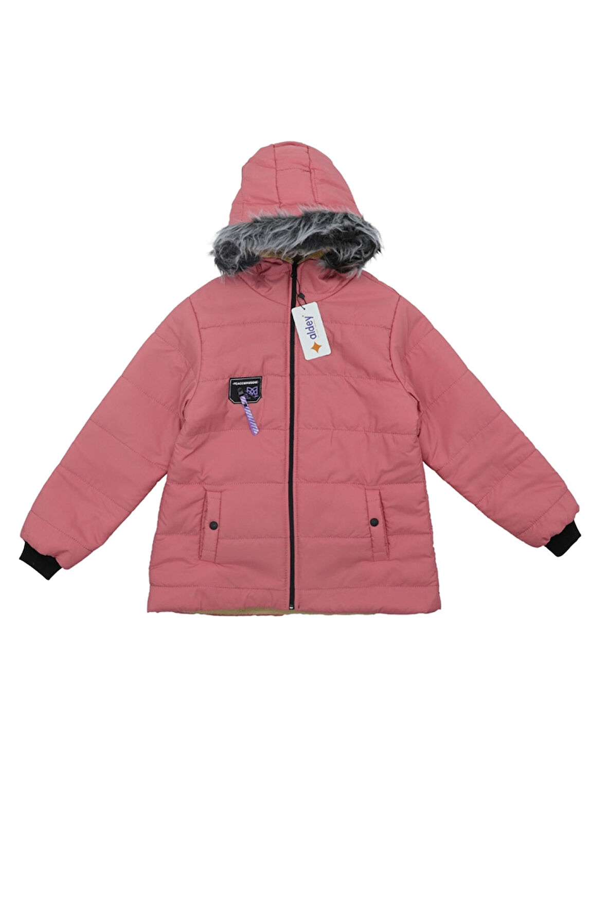 Kız Çocuk Mont Welsoftlu