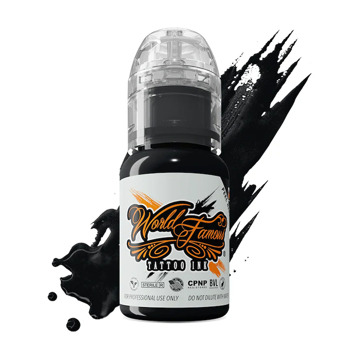 World Famous Blackout - World Famous Ink Dövme Boyası - 1/2oz/15ml