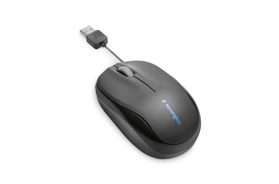 Kensington K72339EU Pro Fit Kablosu Toplanabilen Kablolu Mouse Siyah