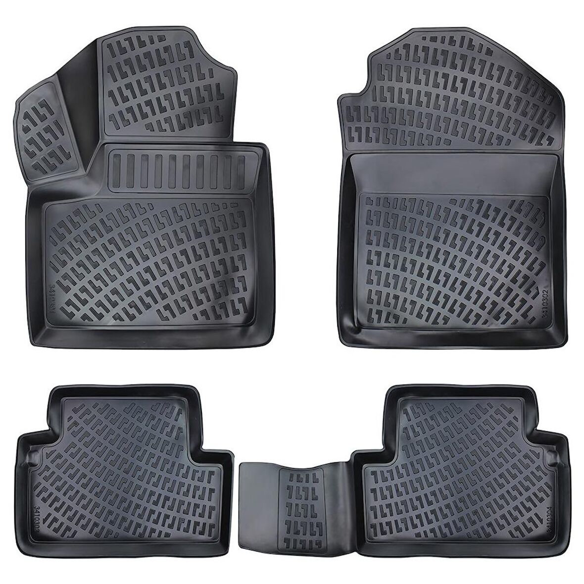 Ford Connect 3D Paspas Siyah 2002-2013 arası Rizline
