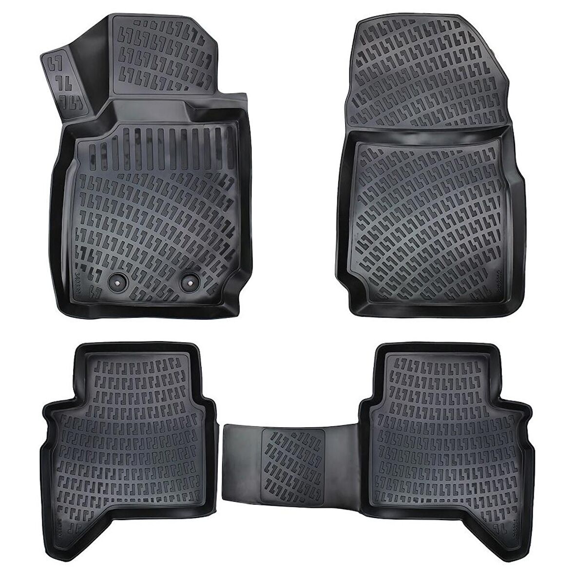 Ford Ranger 3D havuzlu paspas 2011 sonrası Rizline