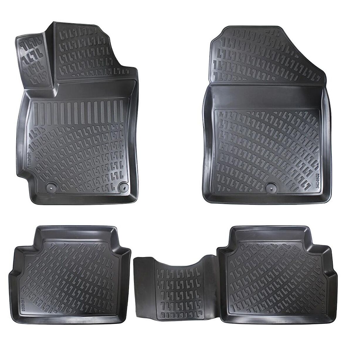 Hyundai Elantra 3D havuzlu paspas 2015-2020 arası Rizline