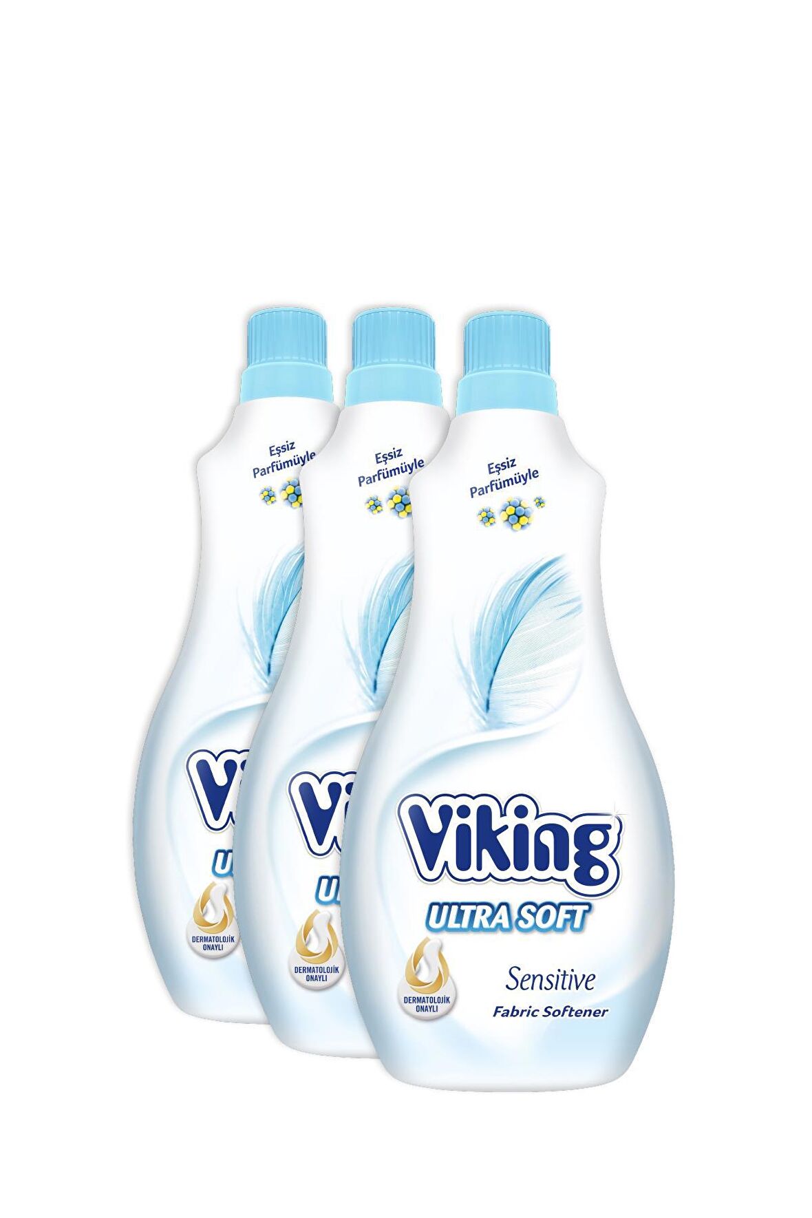 Viking Ultra Soft Sensitive Konsantre 60 Yıkama Yumuşatıcı 1.4 lt 3'lü