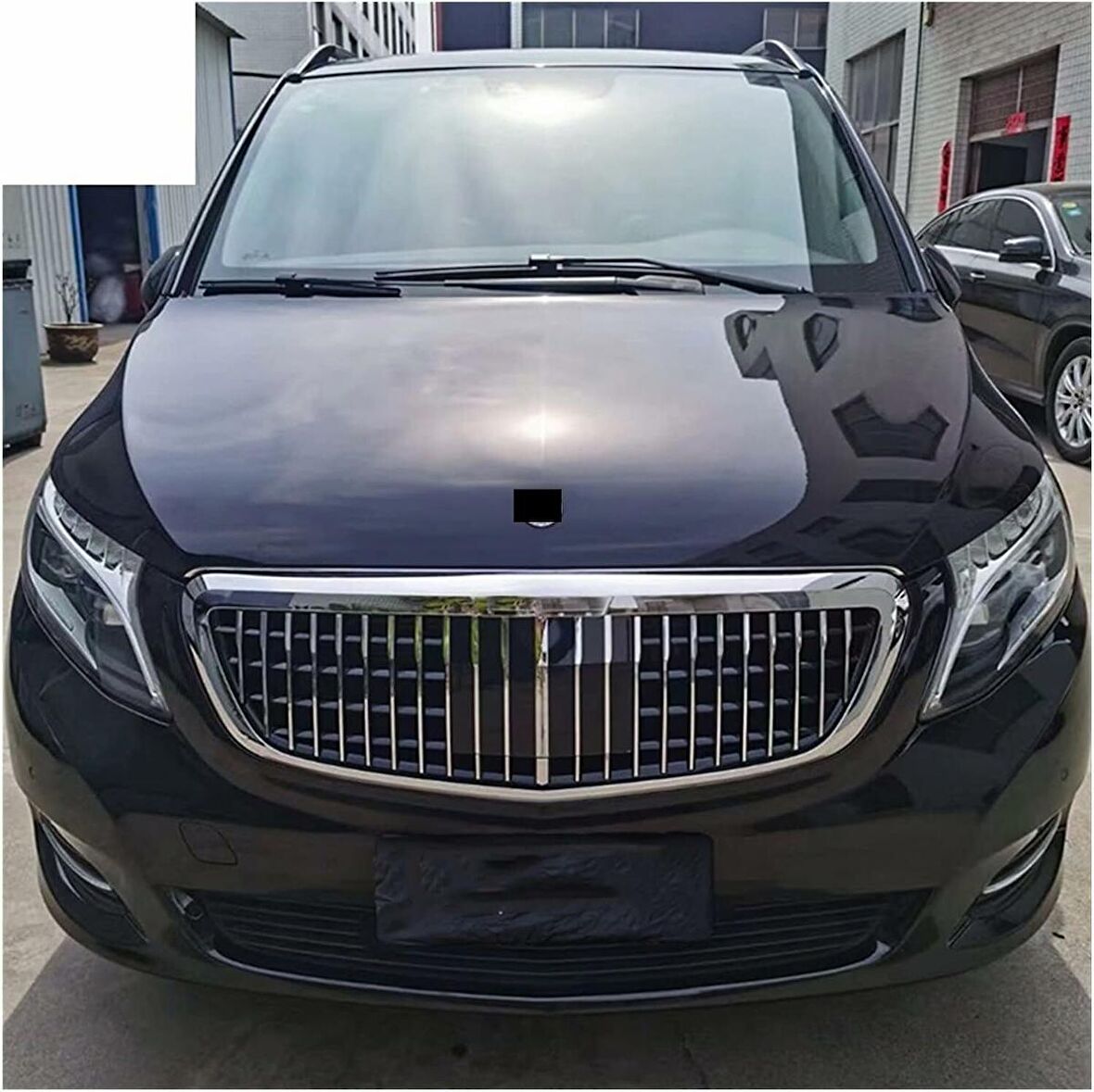 Mercedes Vito w447 maybach ön panjur ızgara seti krom-siyah 2015-2019 arası