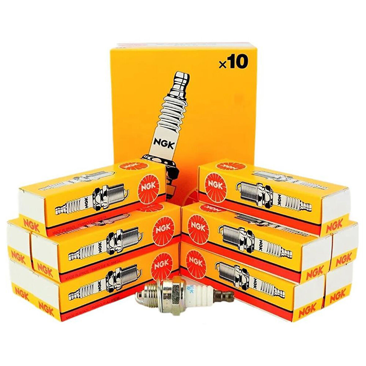 NGK BPMR7A Ağaç Kesim Testere Bujisi 10'Lu Paket