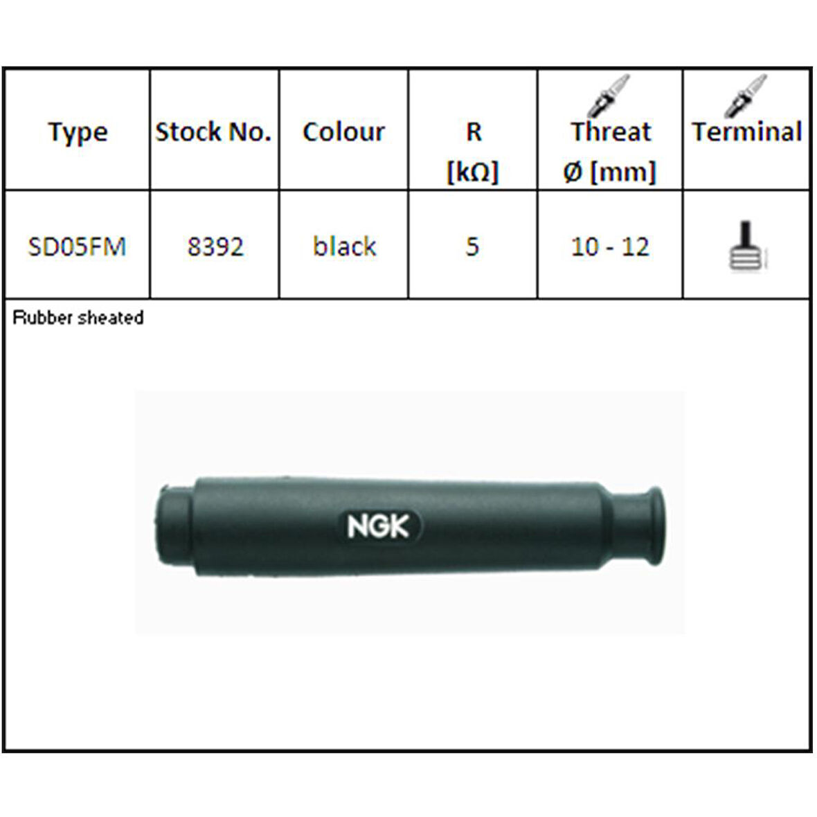 NGK Buji Başlığı - VD05F