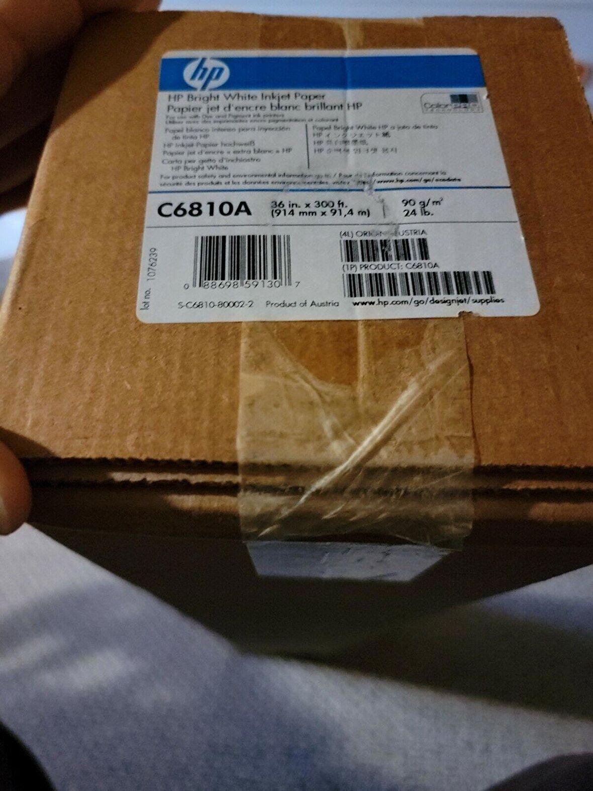 C6810A Hp Bright White Inkjet Paper C6810A