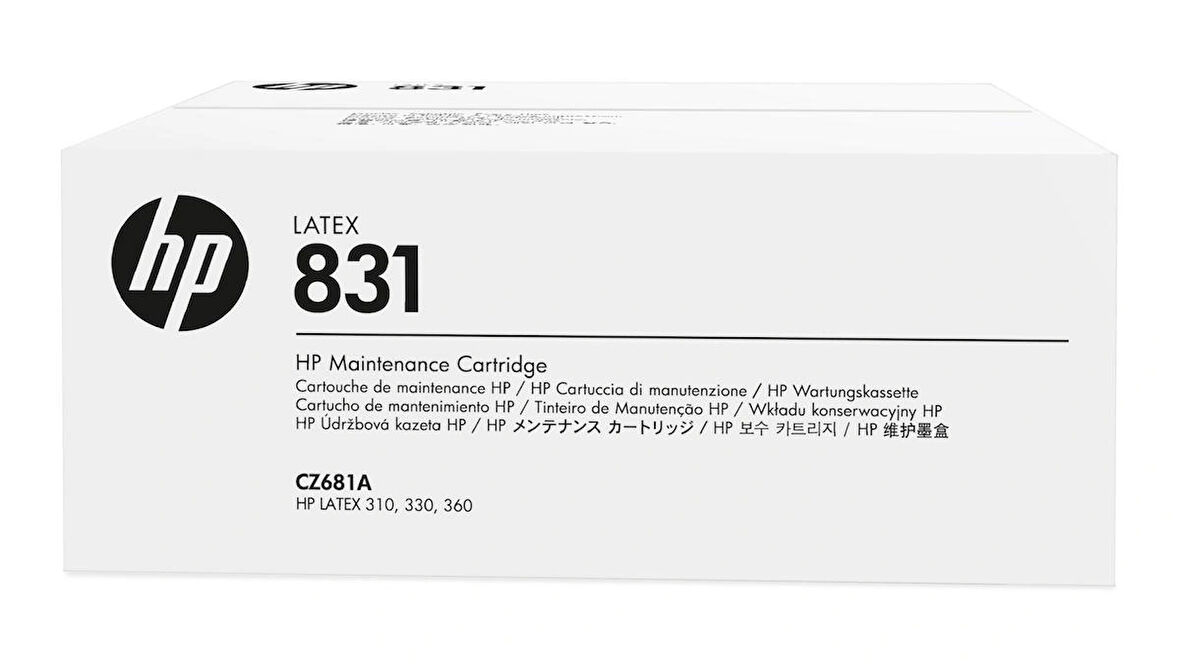 Feyza Bilişim® HP 831 Bakım Kartuşu Orjinal Temizleme Kiti Maintenance Cartridge (CZ681A)