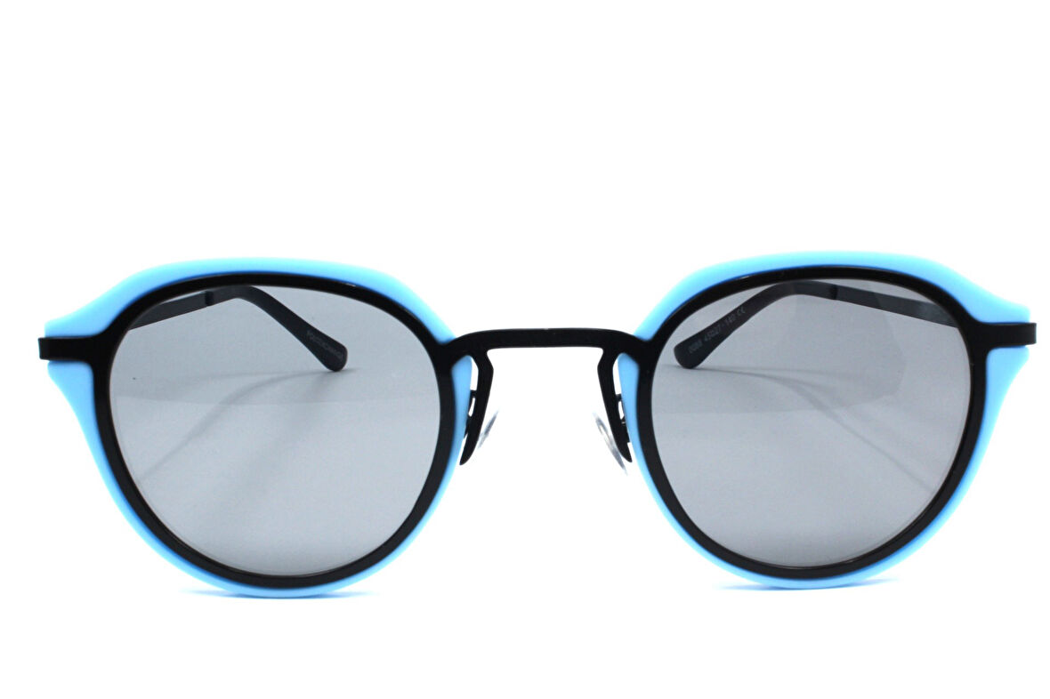 0088 BLACK/BLUE Olivier Philippe Güneş Gözlüğü