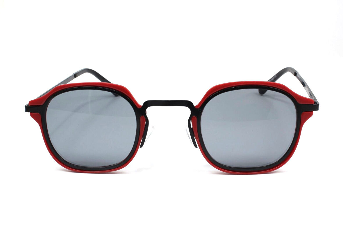 0089 Olivier Philippe Red/Black Güneş Gözlüğü