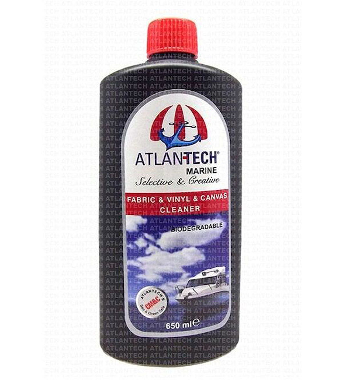 ATLANTECH FABRIC VINLY-CANVAS CLEANER 650 ml