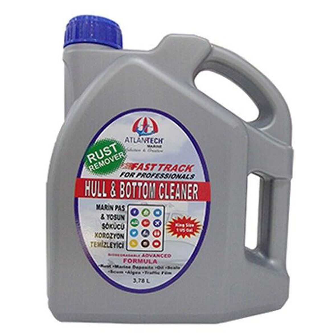 ATLANTECH HULL BOTTOM CLEANER 1 GALON 