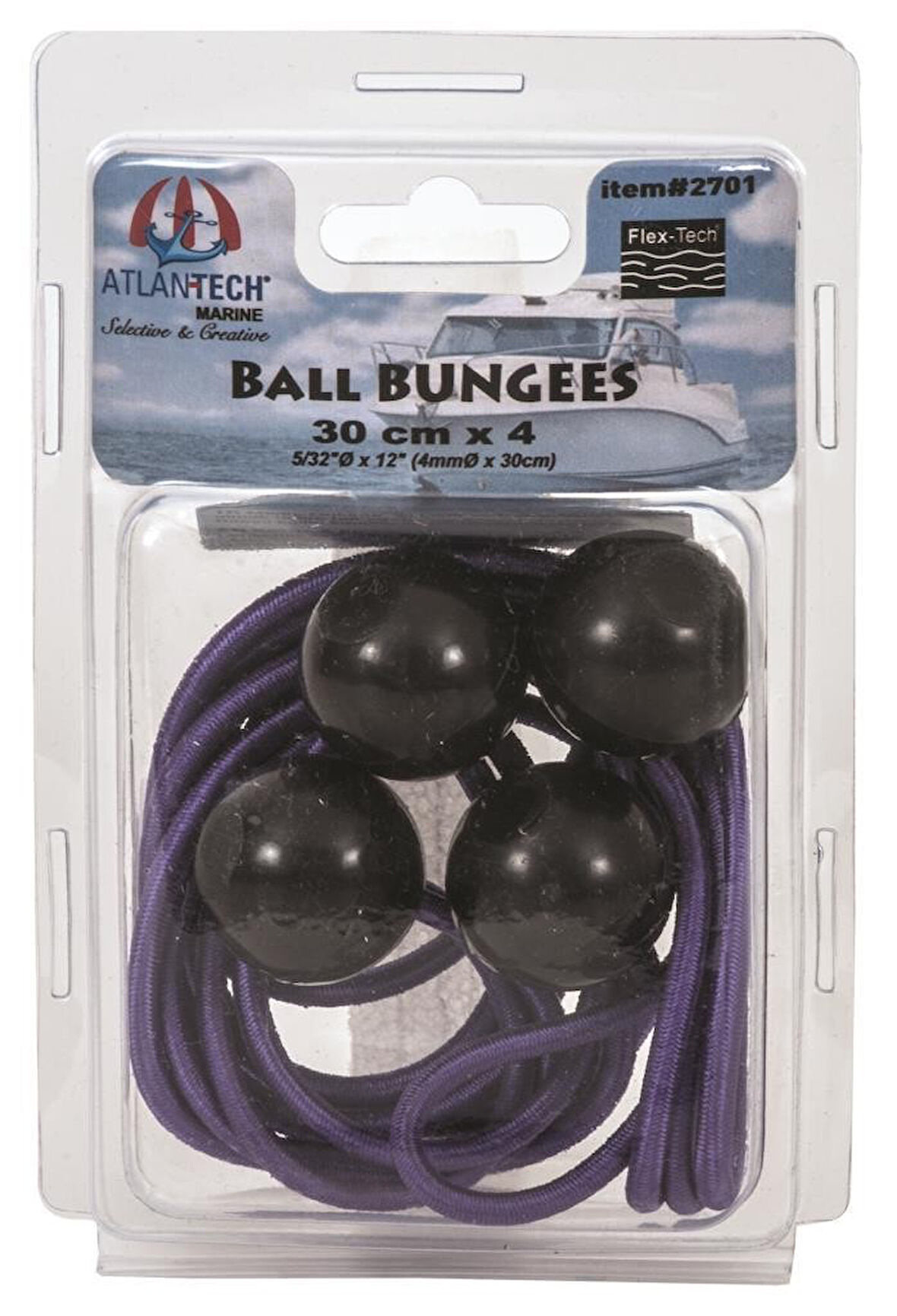 ATLANTECH TOP  BUNGEES  MOR    
