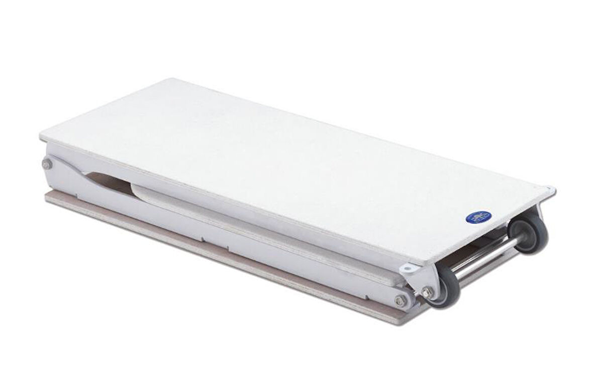 Trem Beyaz Boyalı Katlanır Pasarella