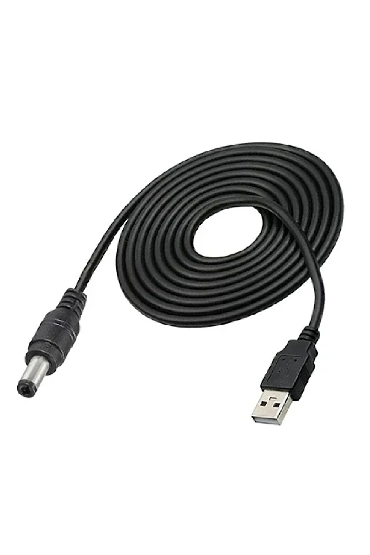 USB 2,0 MALE TO 5,5*2,1 POWER KABLO