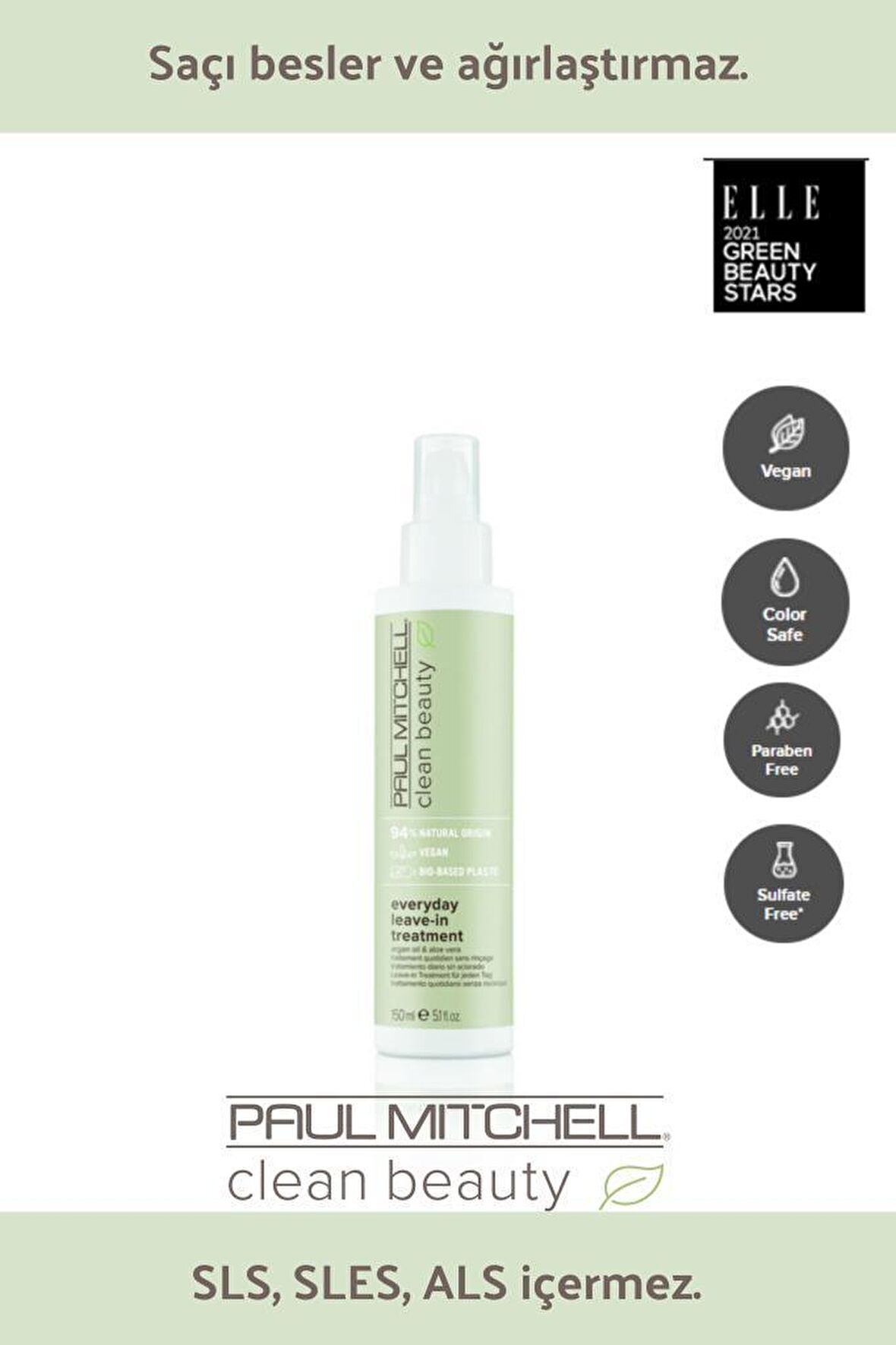 Paul Mitchell Clean Beauty Everyday Leave-in Treatment 150ml