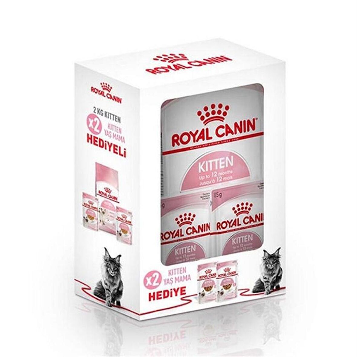 Royal Canin Bundle Kitten Yavru Kedi Maması 2Kg+ 2 Yaş Mama Hediye