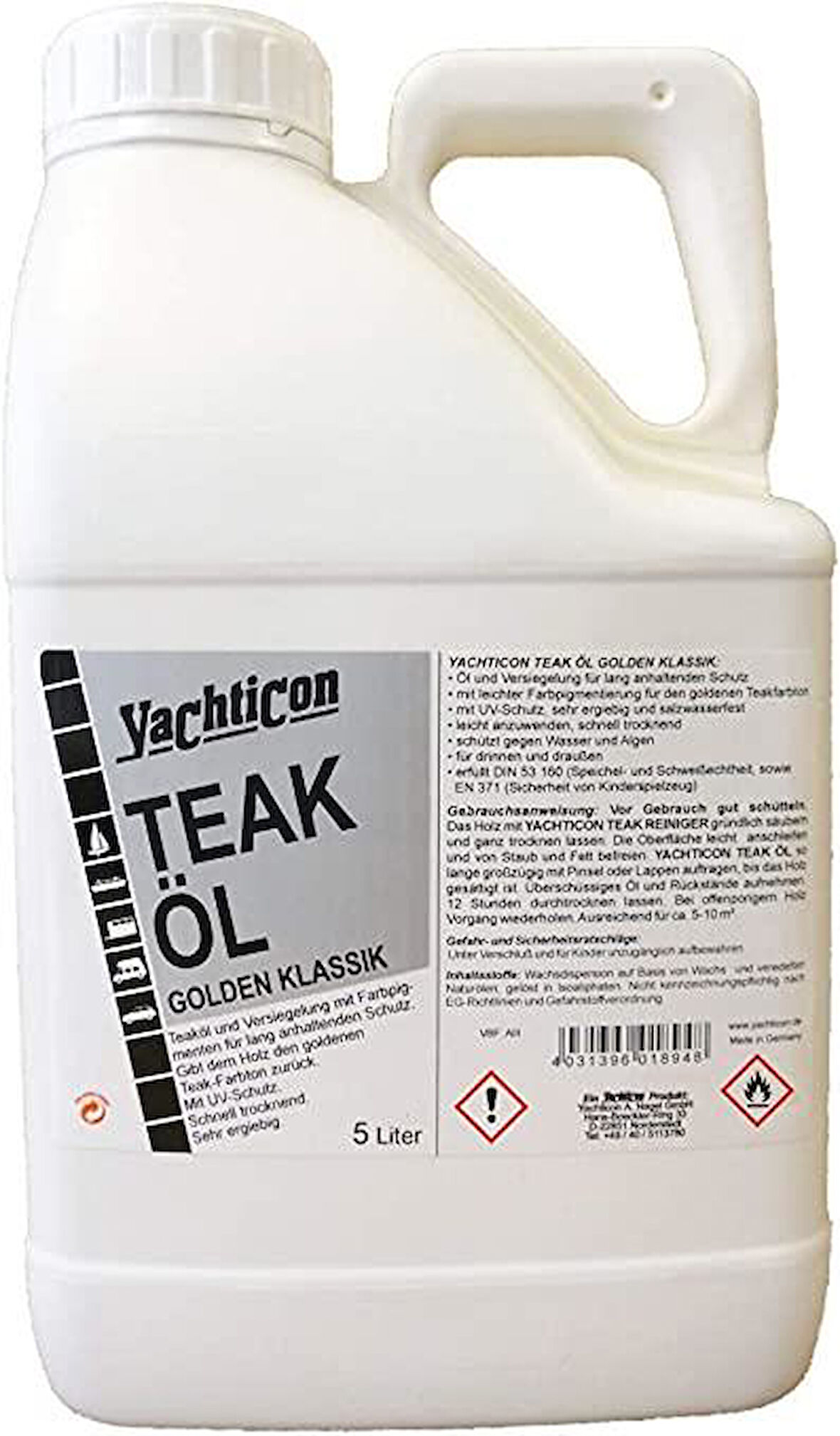 Yachticon Tik Yağı 5 lt